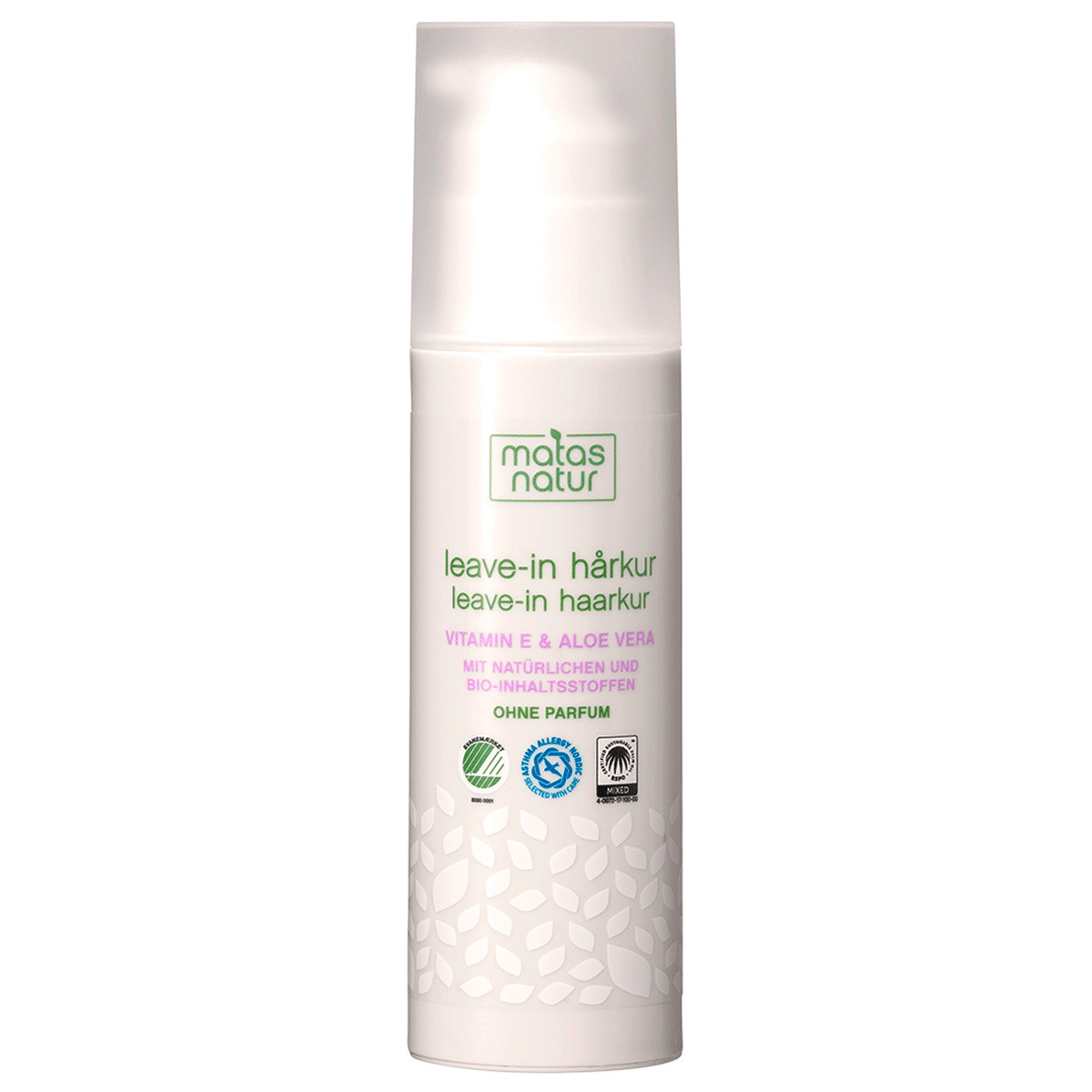 Natur Tratamiento sin aclarado para el cabello con aloe vera y vitamina E orgánicas