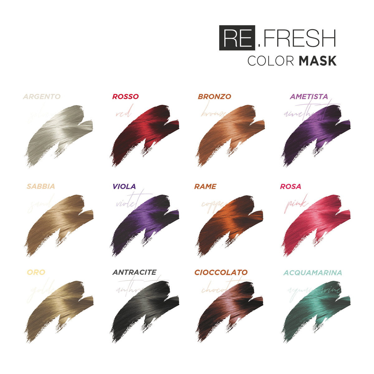 RE.FRESH Farbkarte