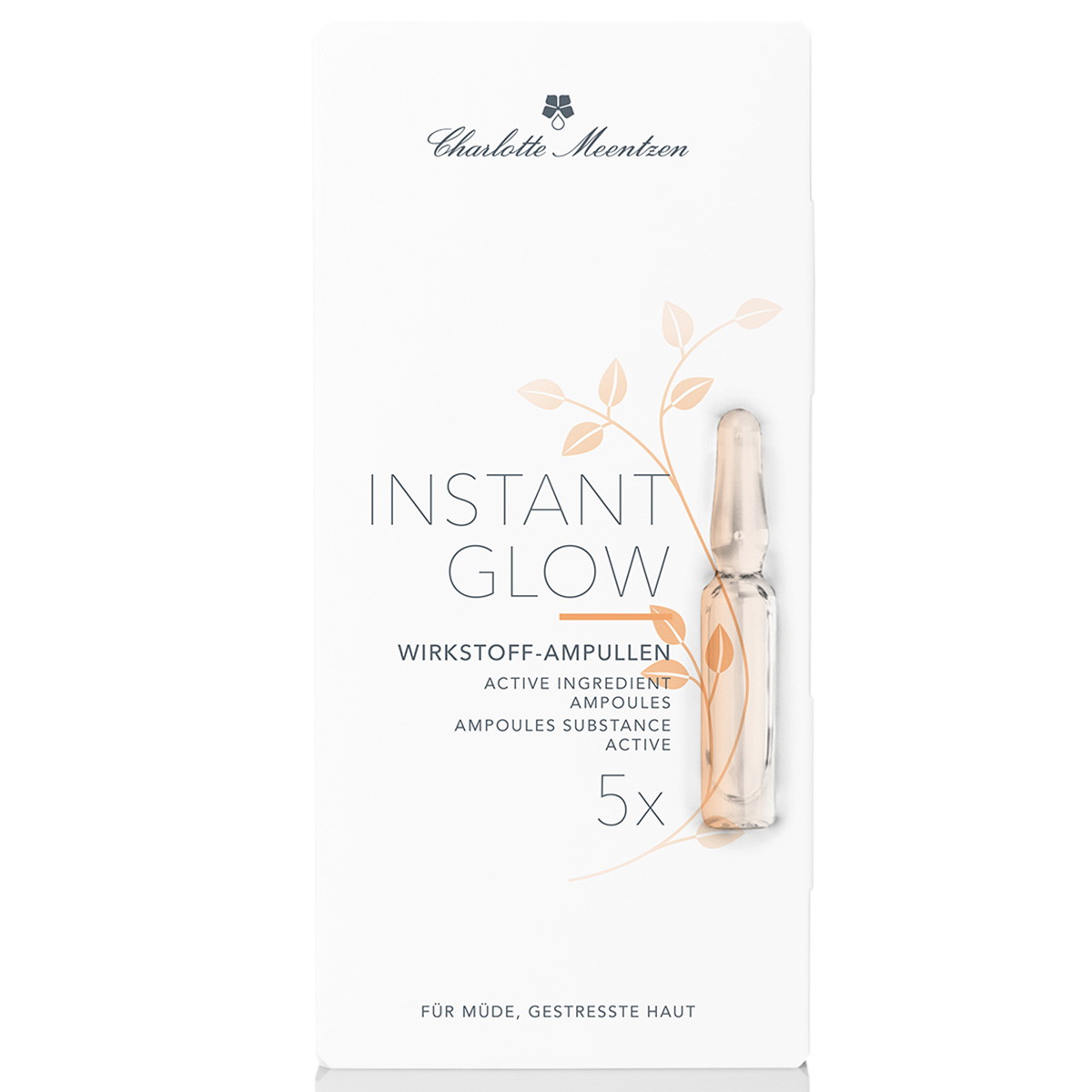 Ampollas de principios activos Instant Glow