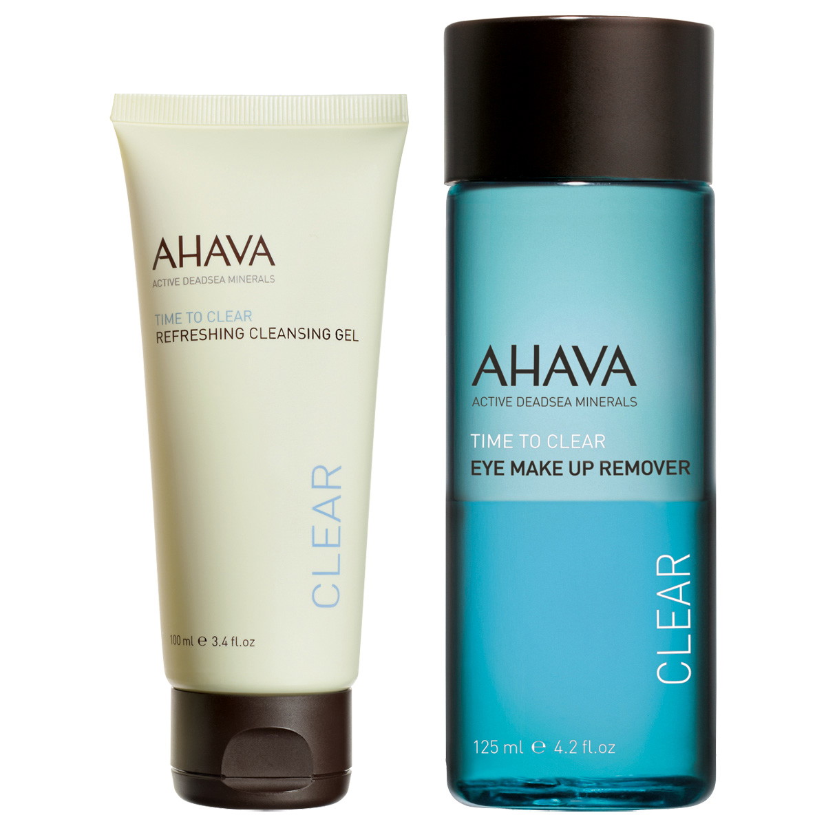 Time To Clear Set (Cleansing Gel 100ml + Eye Make Up Remover 125ml)