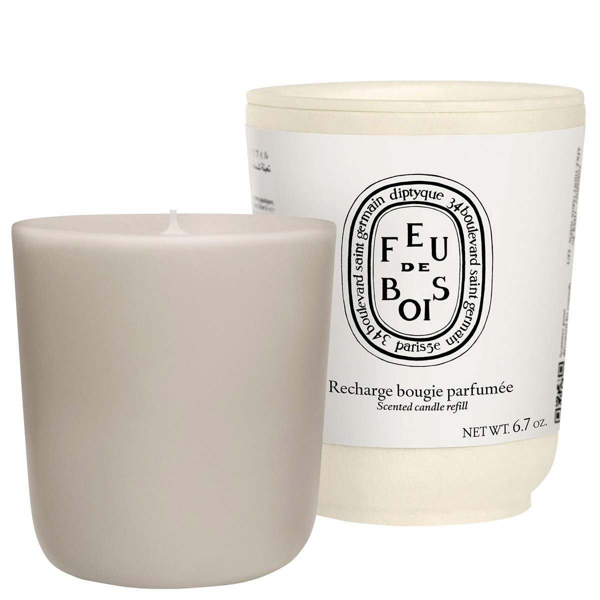 Feu de Bois Scented Candle Refill