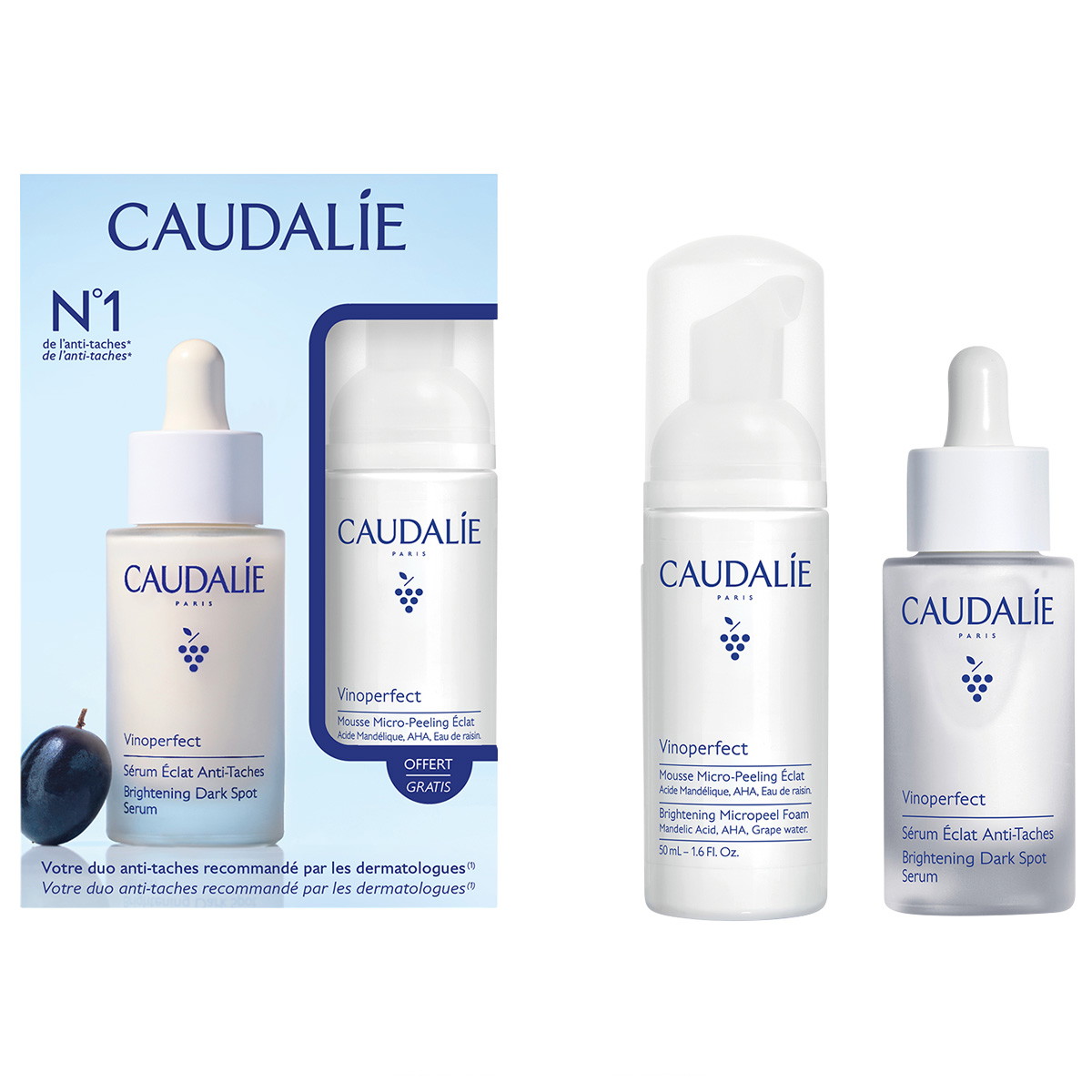 Vinoperfect Set (schuim 50 ml + serum 30 ml)