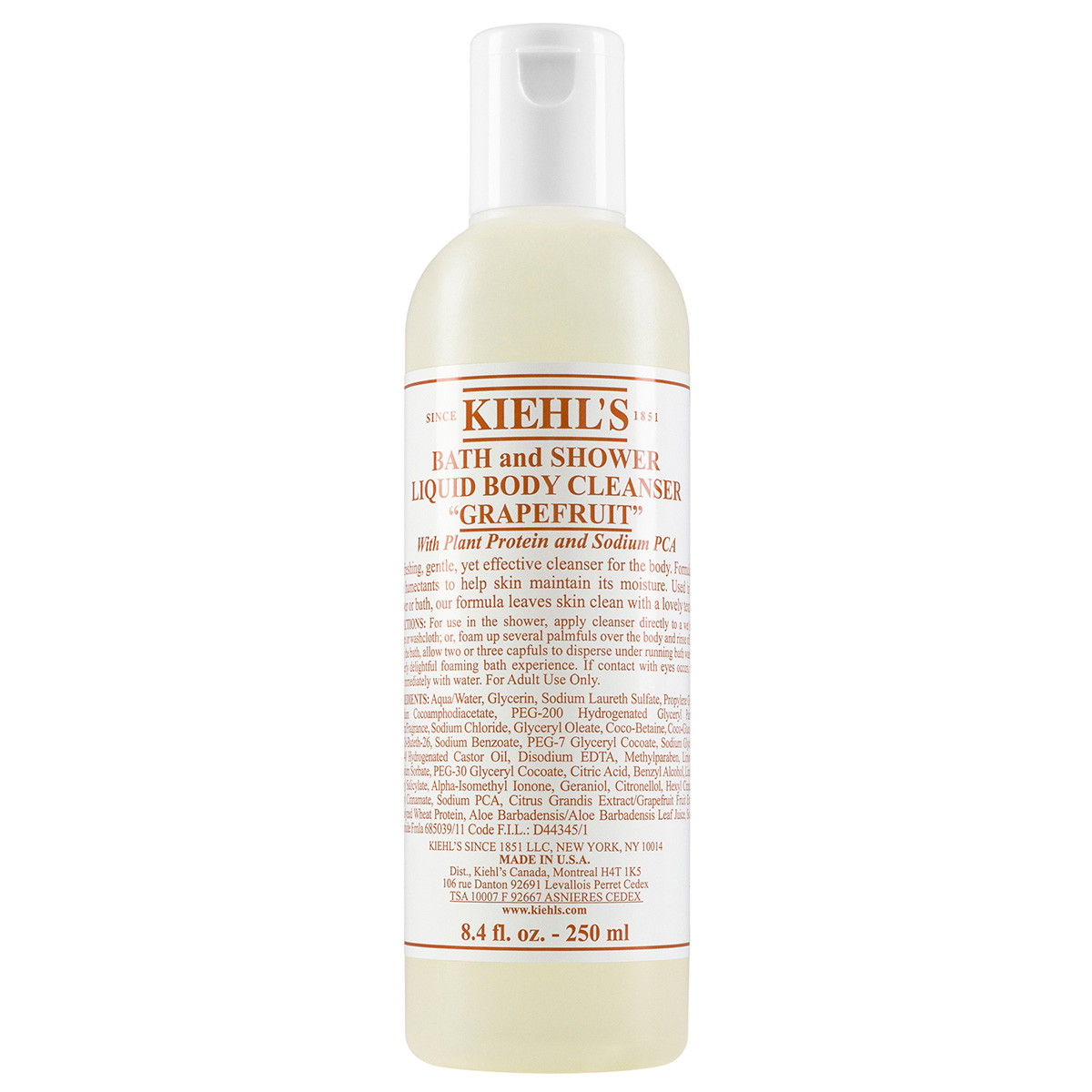 Bath and Shower Liquid Body Cleanser Grapefruit