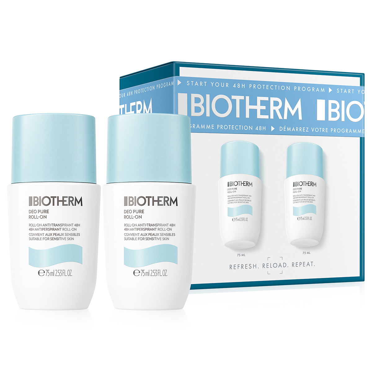 Deo Pure Roll-On Duo Set