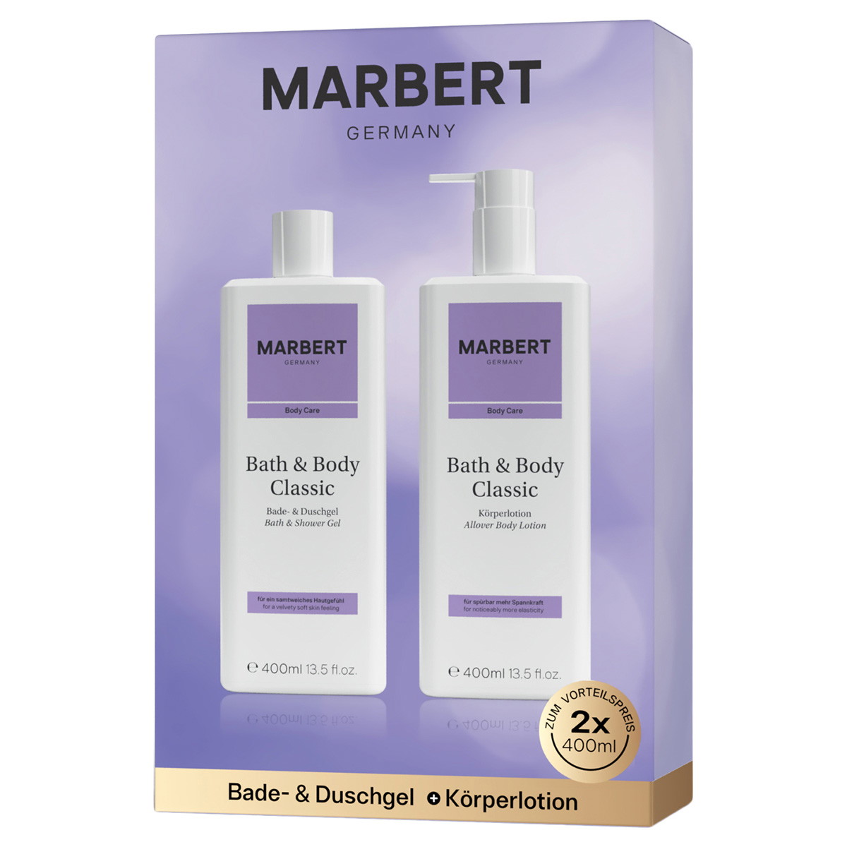 Body Care Bath & Body Classic Set 400 ml