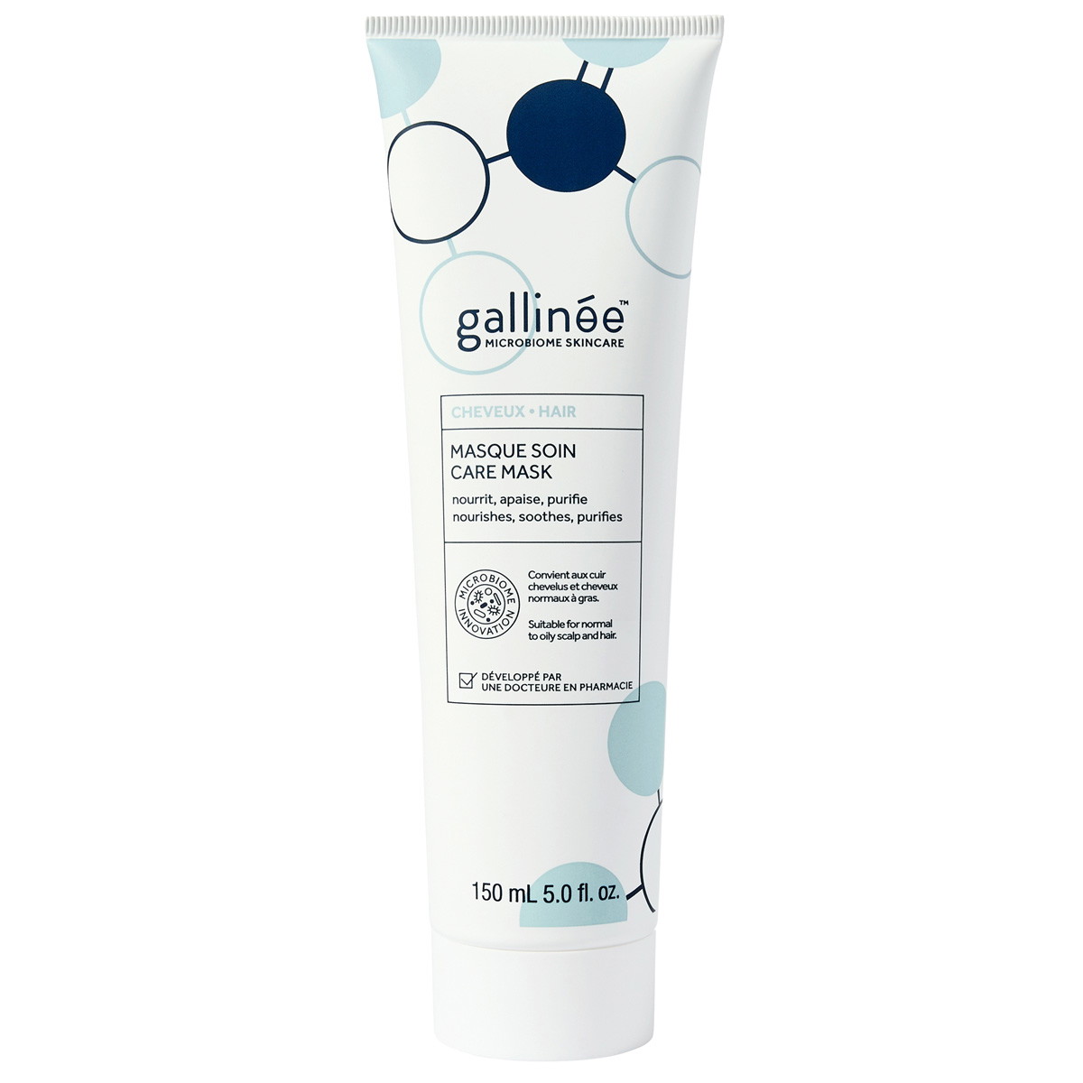 Maschera per la cura dei capelli