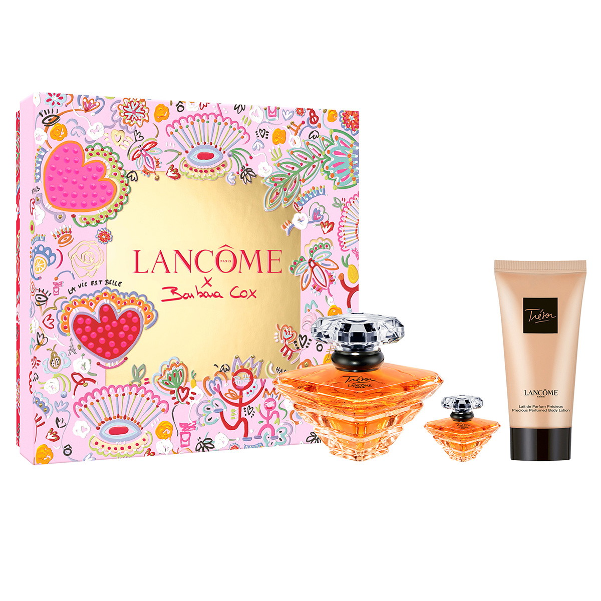 Trésor Set (EdP 30ml + EdP 7,5ml + Bodylotion 50ml)