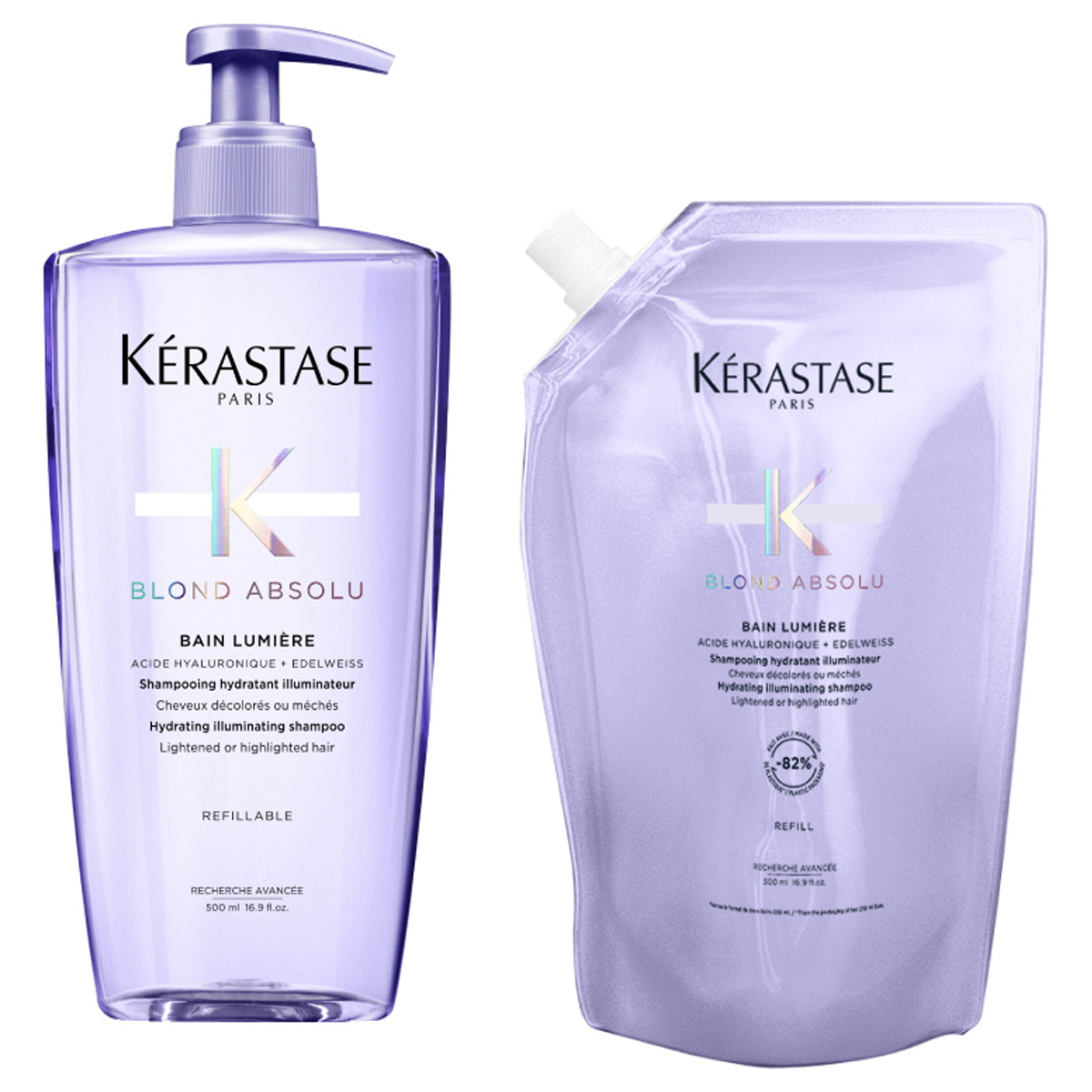 Blond Absolu Bundle (Shampoo 500ml + Refill 500ml)