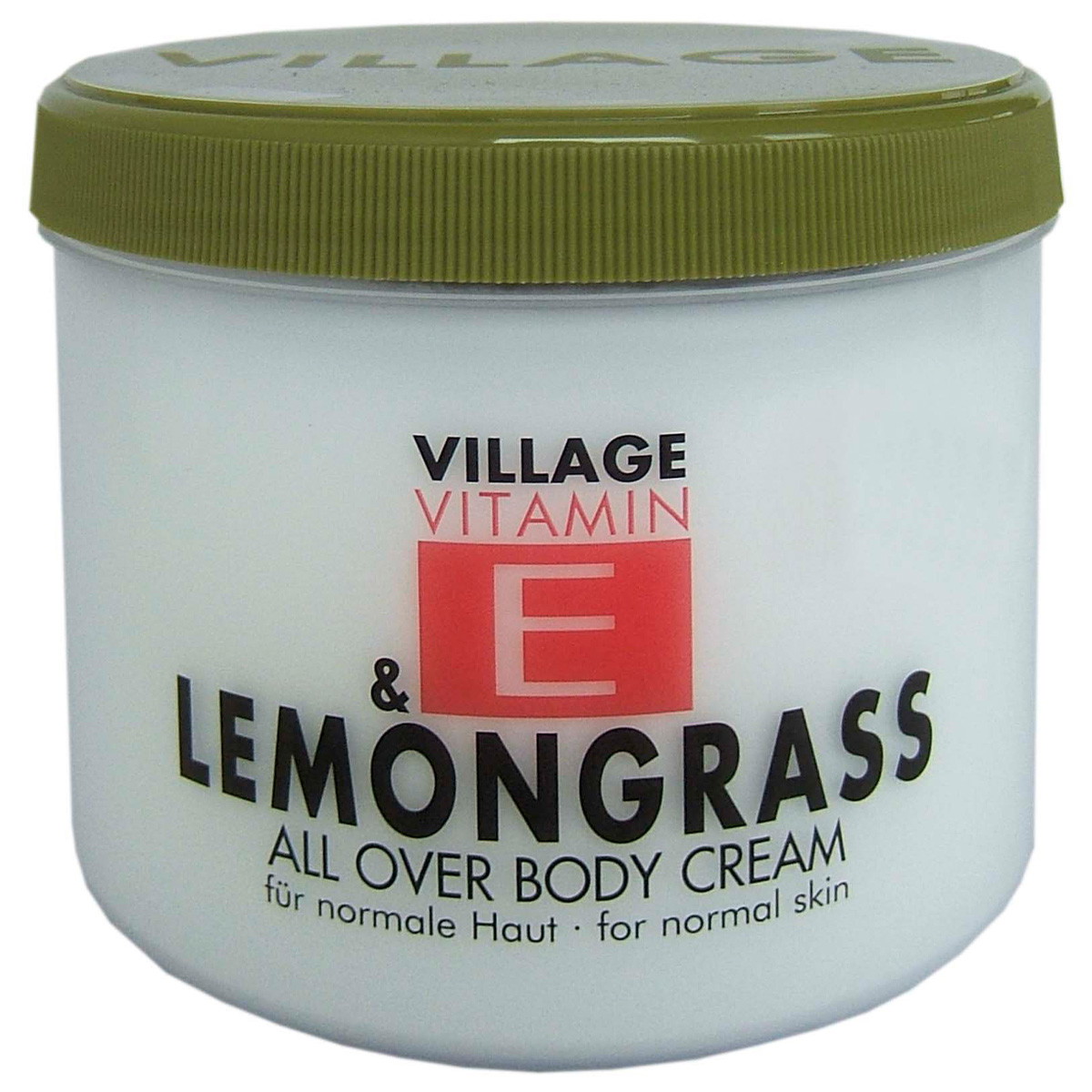 Vitamin E Lemongrass Body Cream