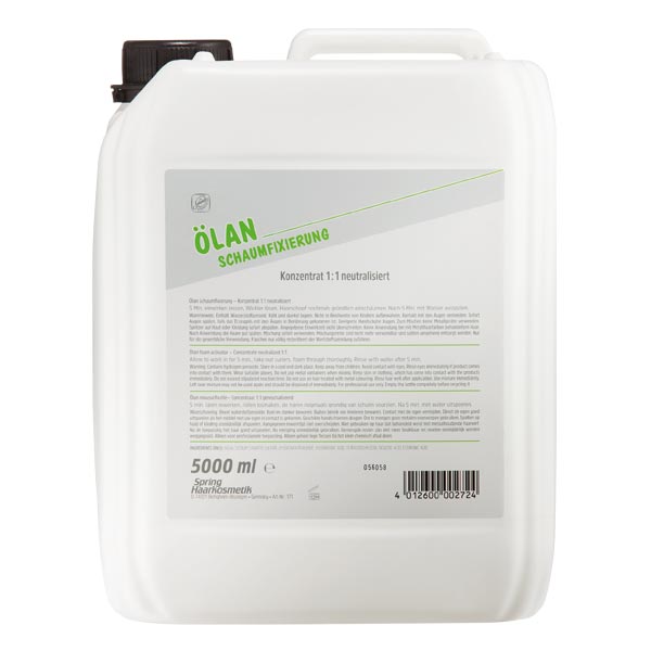 5L Spring Ölan Schaumfixierung
