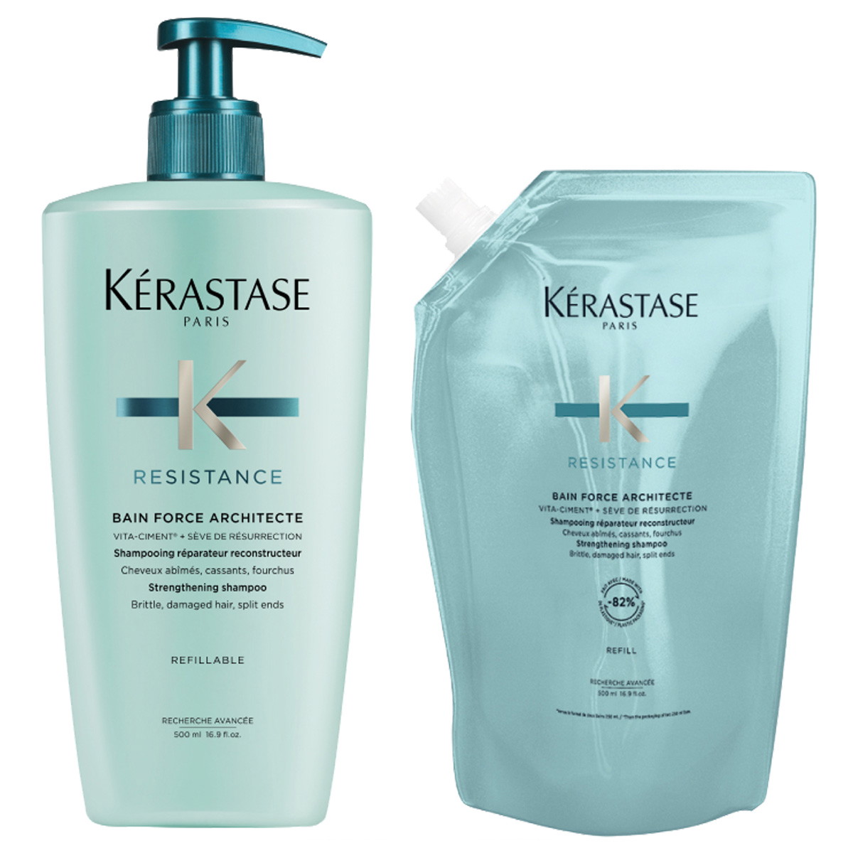 Resistance Bundle (Shampoo 500ml + Refill 500ml)