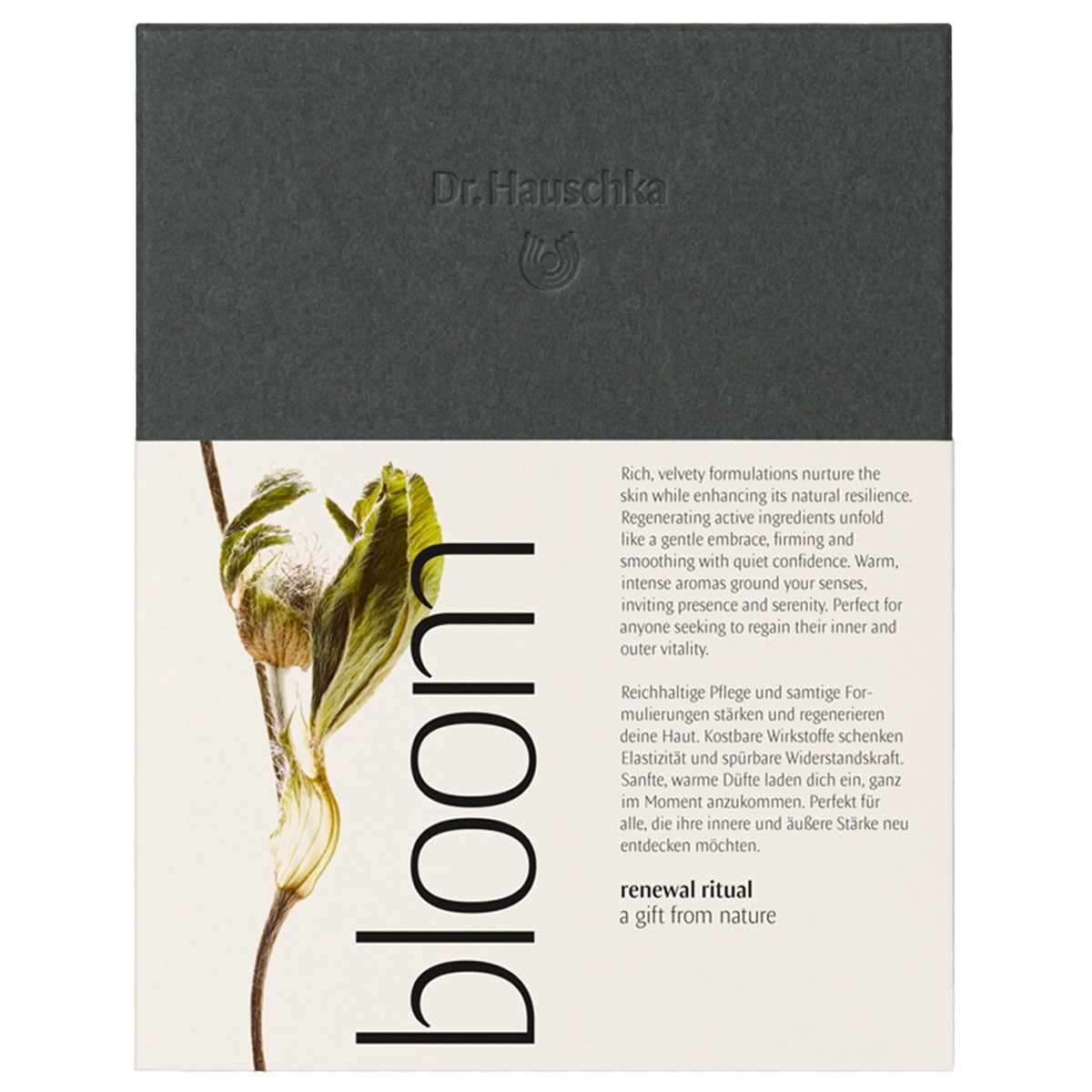 Dr. Hauschka Geschenkset bloom (Tagescreme 30ml + Augencreme 2,5ml + Maske 10ml)