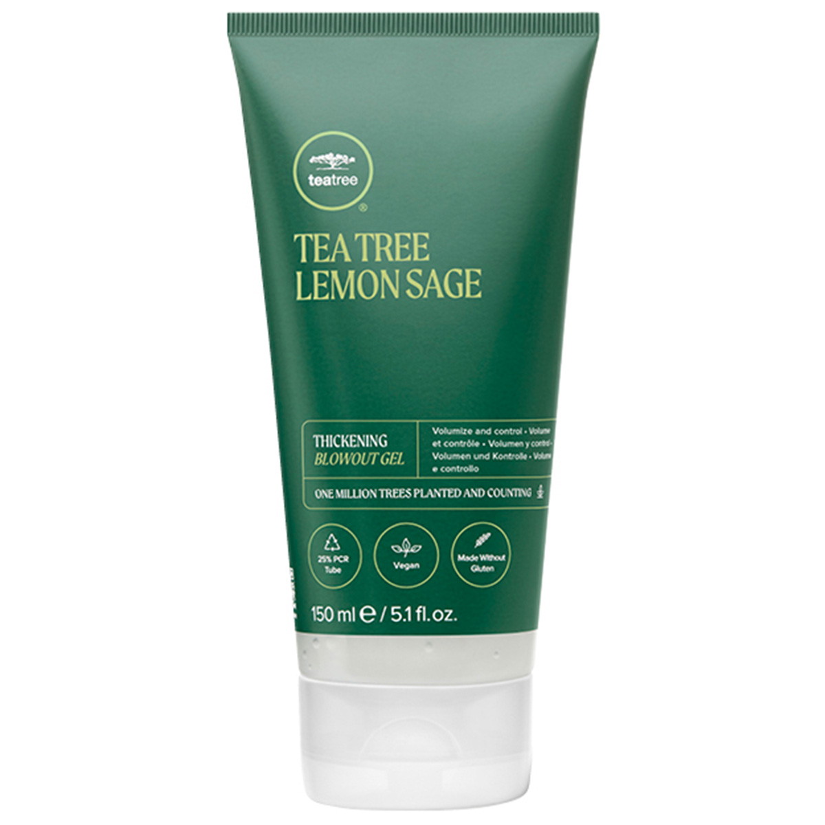 Tea Tree Lemon Sage Gel per soffiature ispessenti