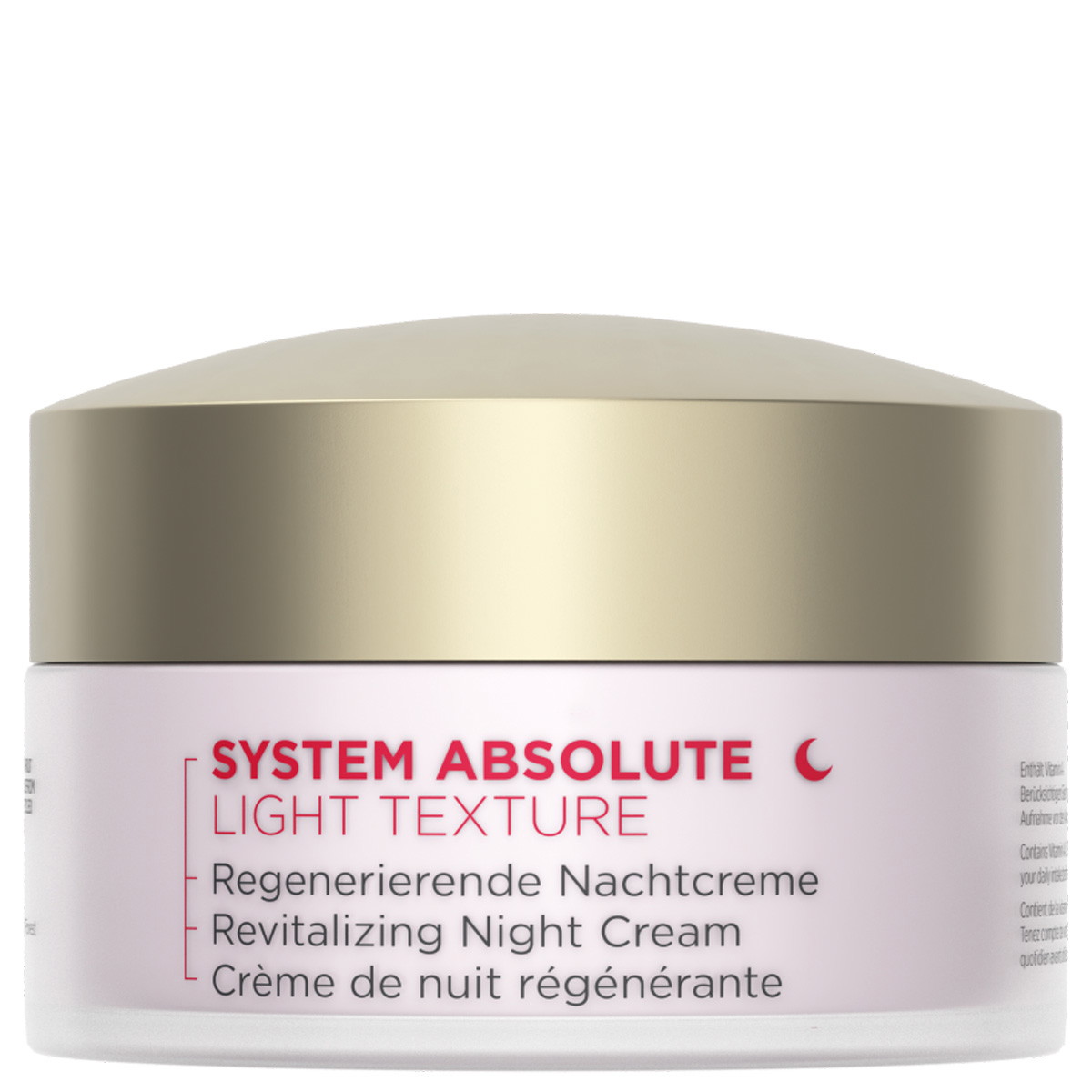 SYSTEM ABSOLUTE SYSTEM ANTI-AGING Crema de Noche Regeneradora Ligera