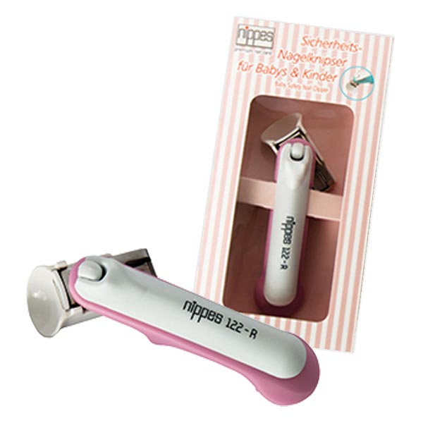 Sicherheits-Nagelknipser für Babys & Kinder Rosa