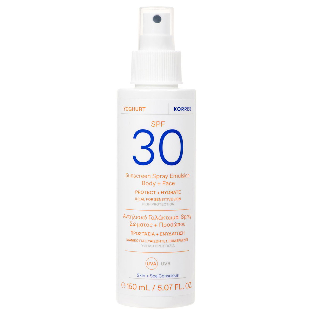 Yoghurt Sunscreen Spray Emulsion Body + Face SPF 30