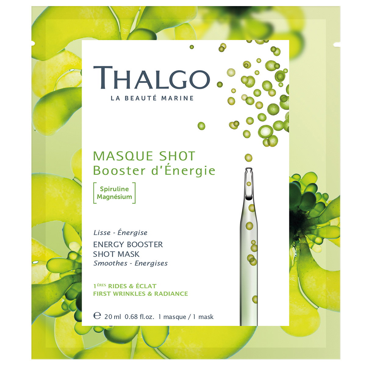 SPIRULINE BOOST Energiespendende Effekt-Maske