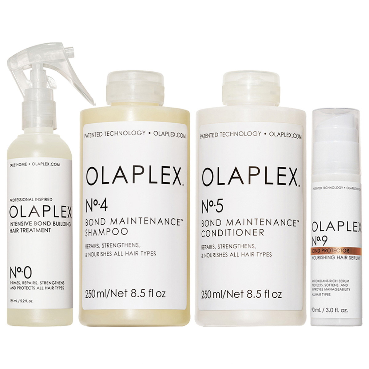 Set (No.0 155ml + No.4 250ml + No.5 250ml + No.9 90ml)