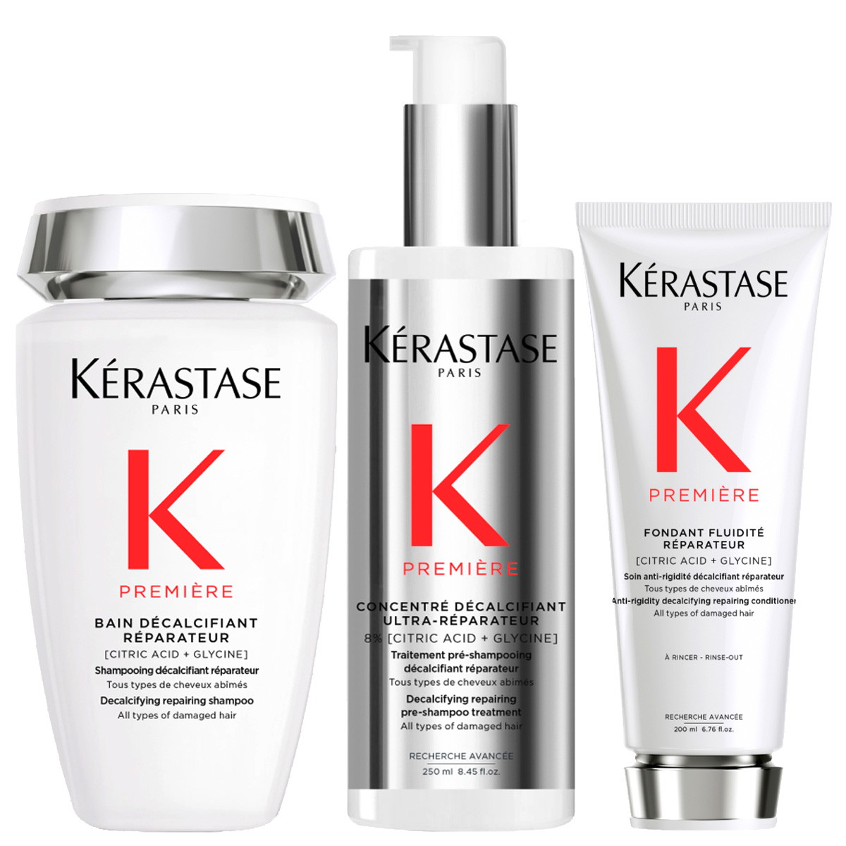 Première Fondant Set (Shampoo 250ml + Kur 250ml + Conditioner 200ml)