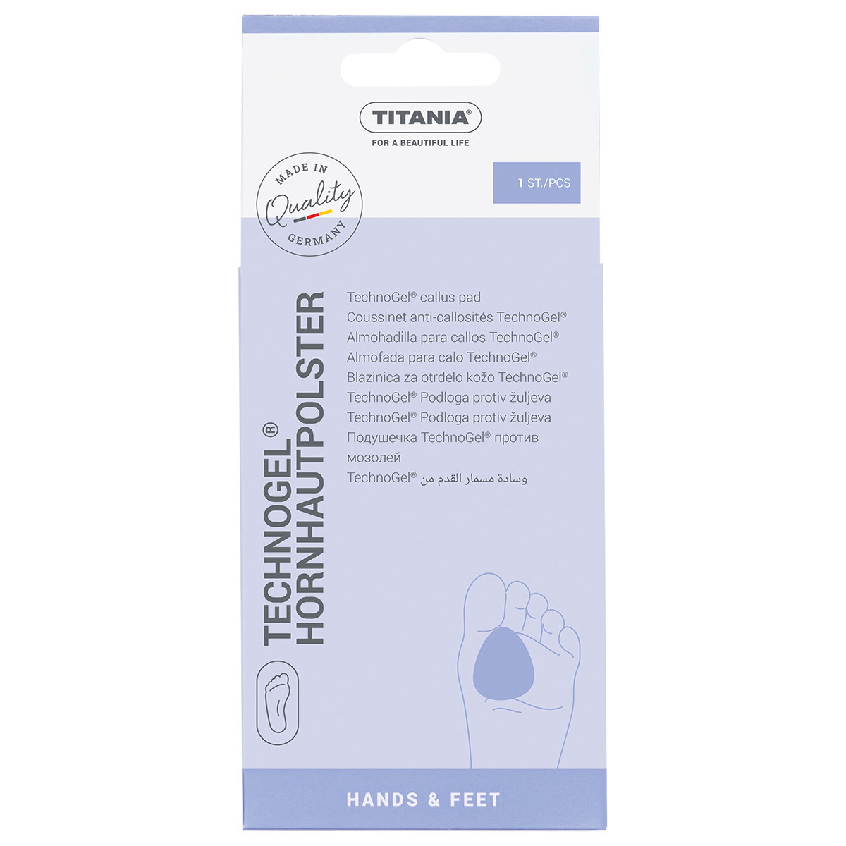 Foot Care Techno Gel callus pad