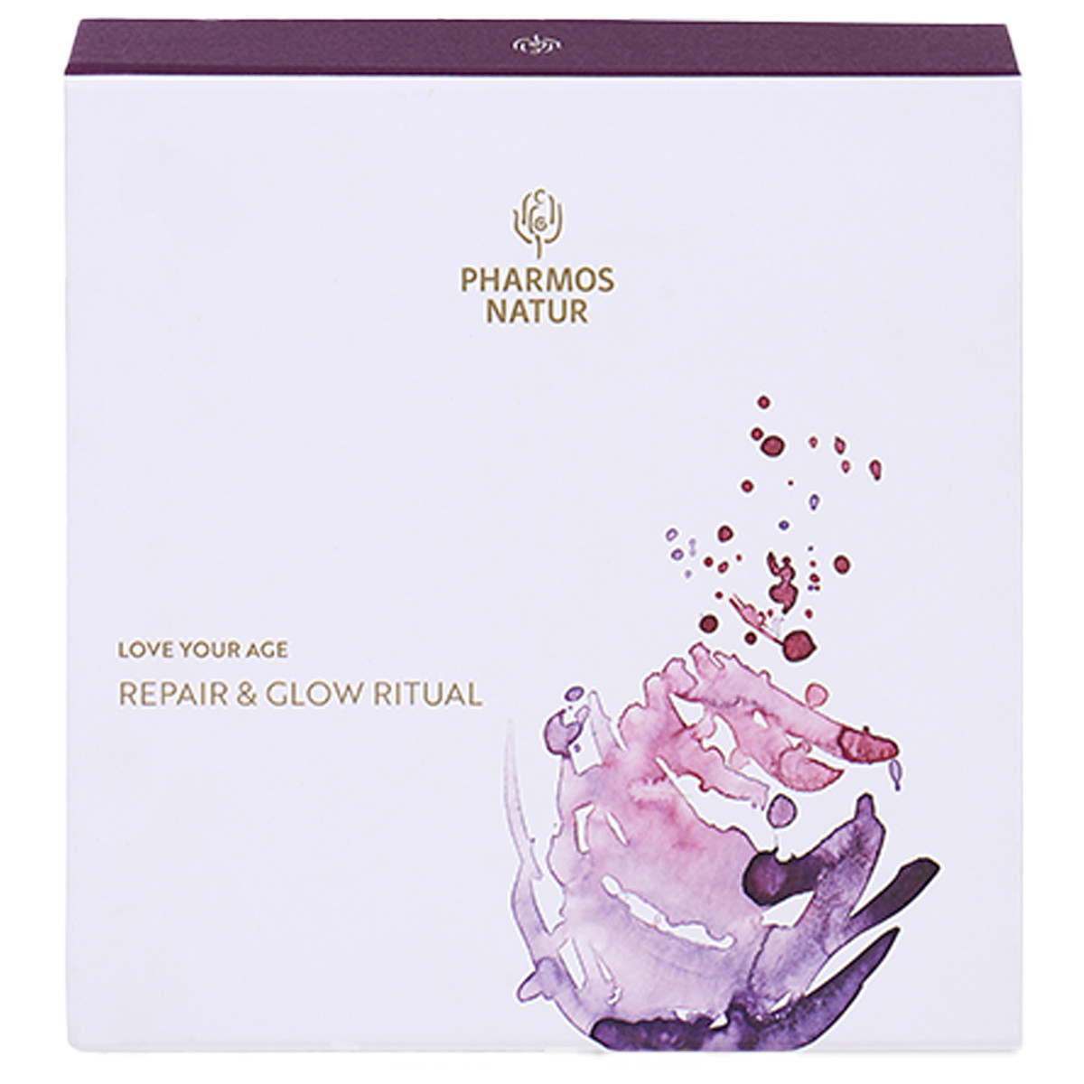 Love Your Age Set navideño «Repair & Glow Ritual» (bálsamo 50 ml + exfoliante 3 ml + sérum 5 ml)