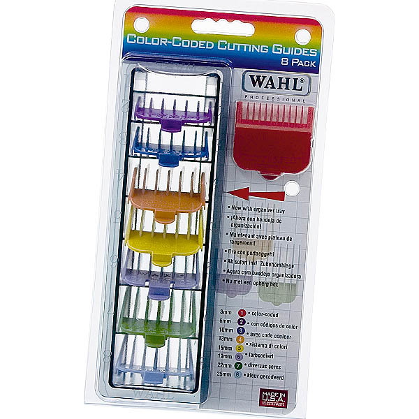 Color attachment comb set