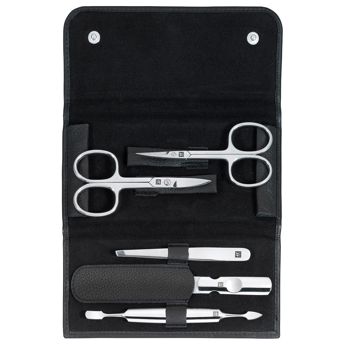Classic 5-delige manicureset in zwart
