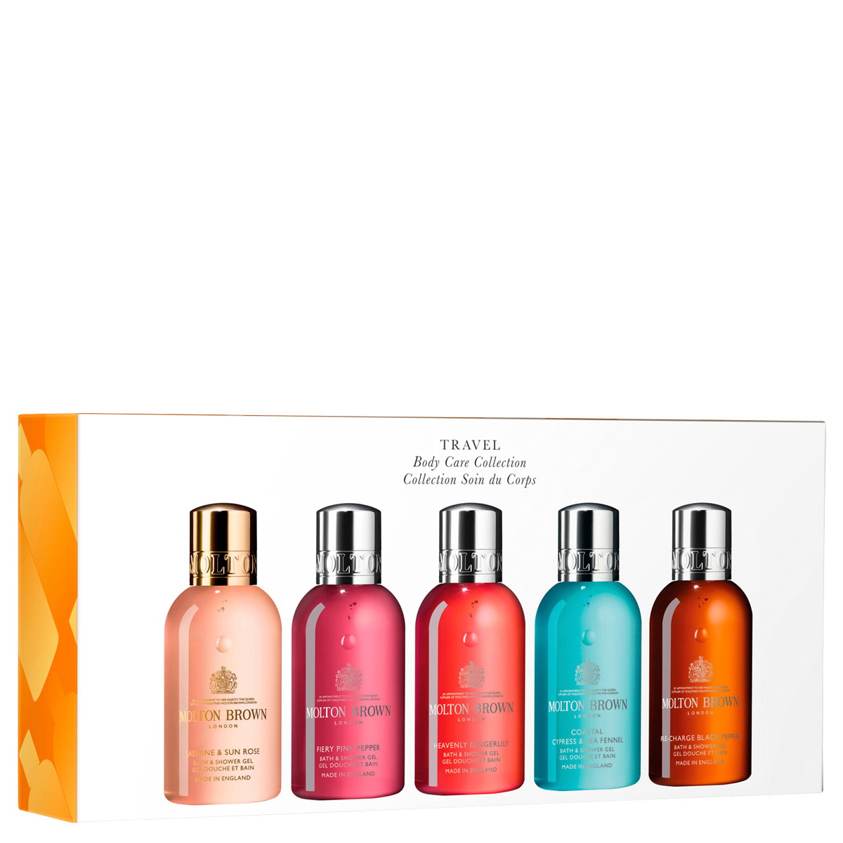 Travel Body Care Collection (Duschgel 5 x 100ml)