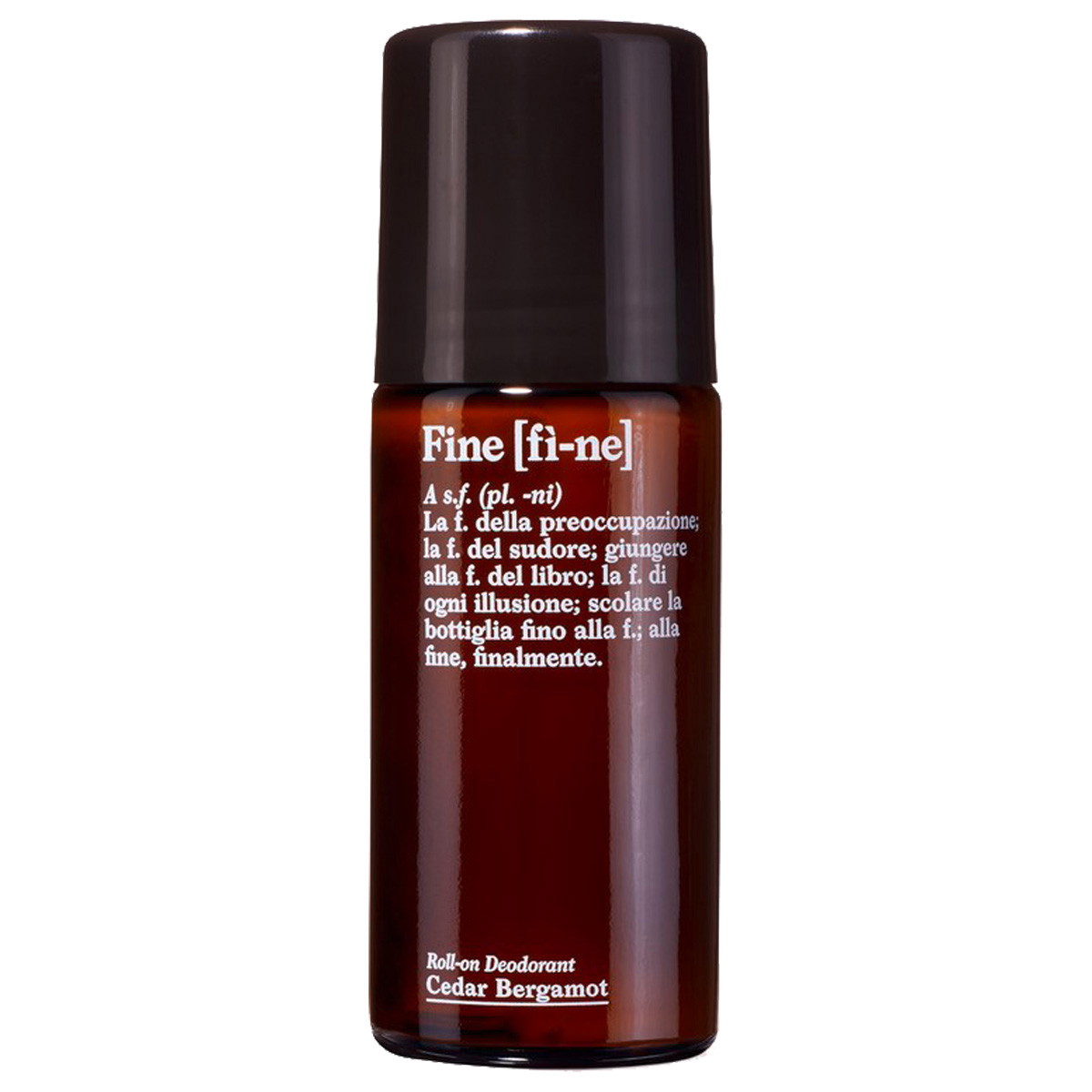 Cedar Bergamot Roll-On Deodorant