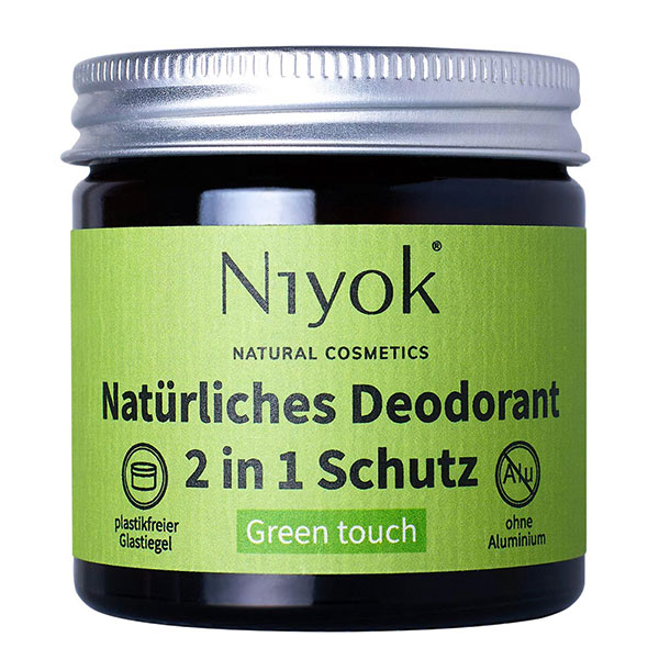 Crème déodorante anti-transpirante 2 en 1 - Green touch