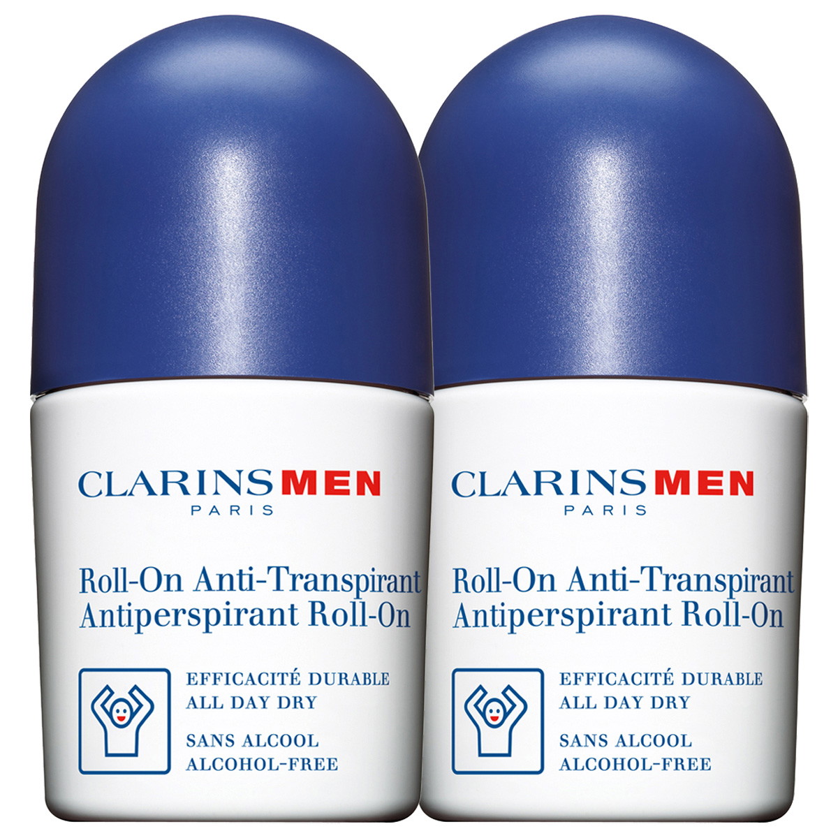 ClarinsMen Double Deo Set (2 x 50ml)