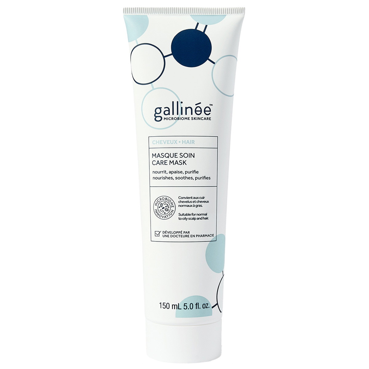 Maschera per la cura dei capelli