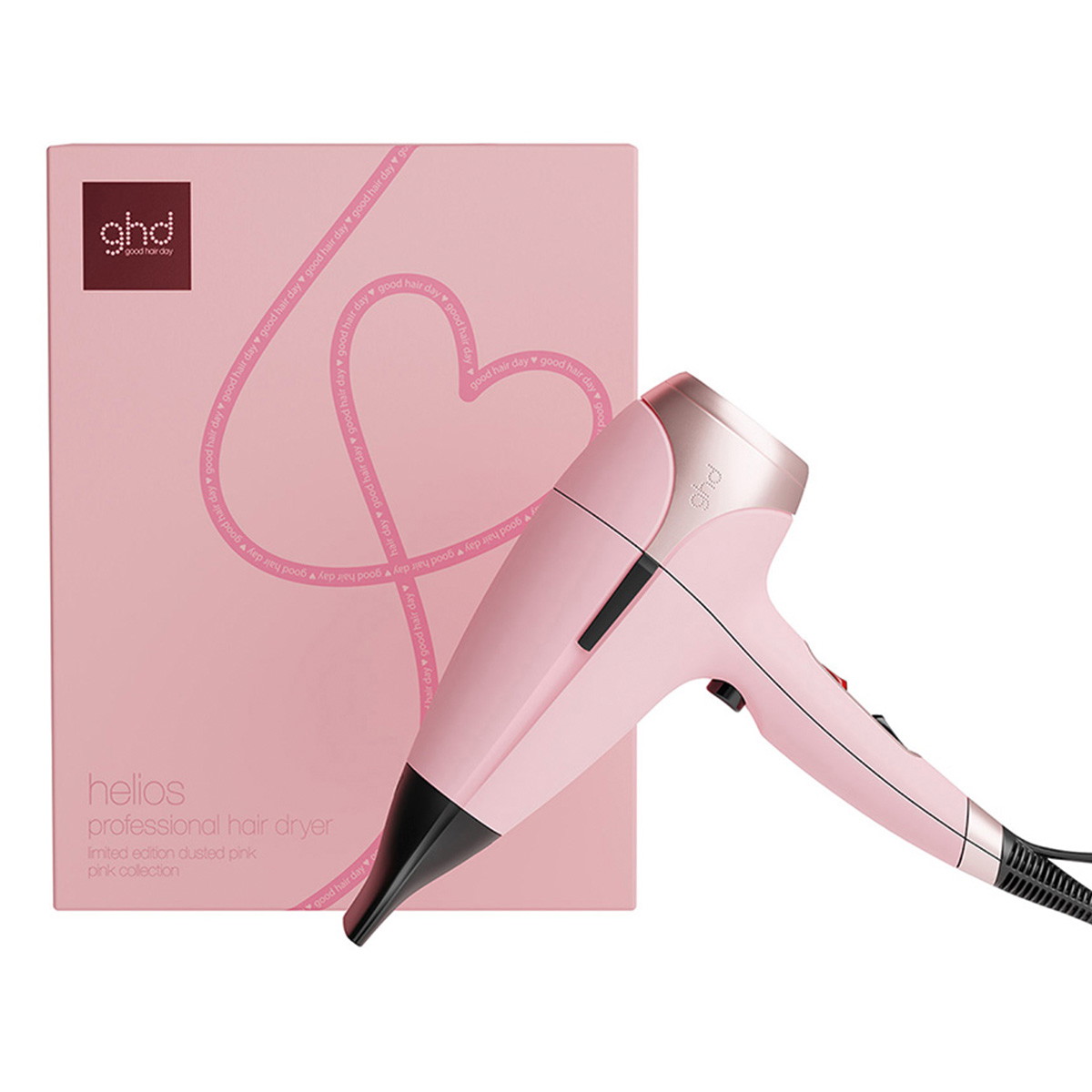 Sèche-cheveux helios® en rose poudré