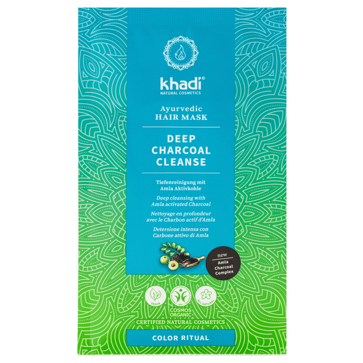 Color Ritual Ayurvedic Hair Mask Deep Charcoal Cleanse