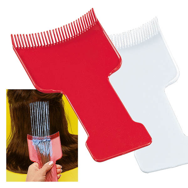 Trowel for hair strands