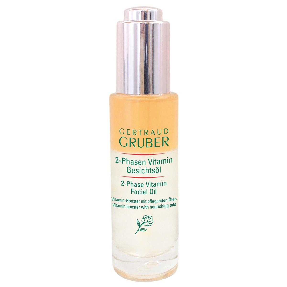 Aceite facial vitamínico bifásico