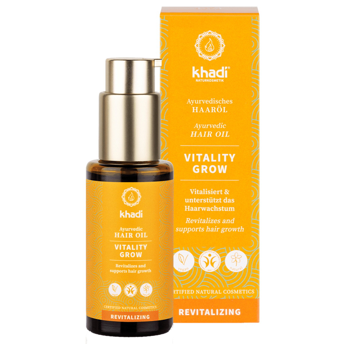 Revitalizing Ayurvedic Hair Oil Vitality Grow
