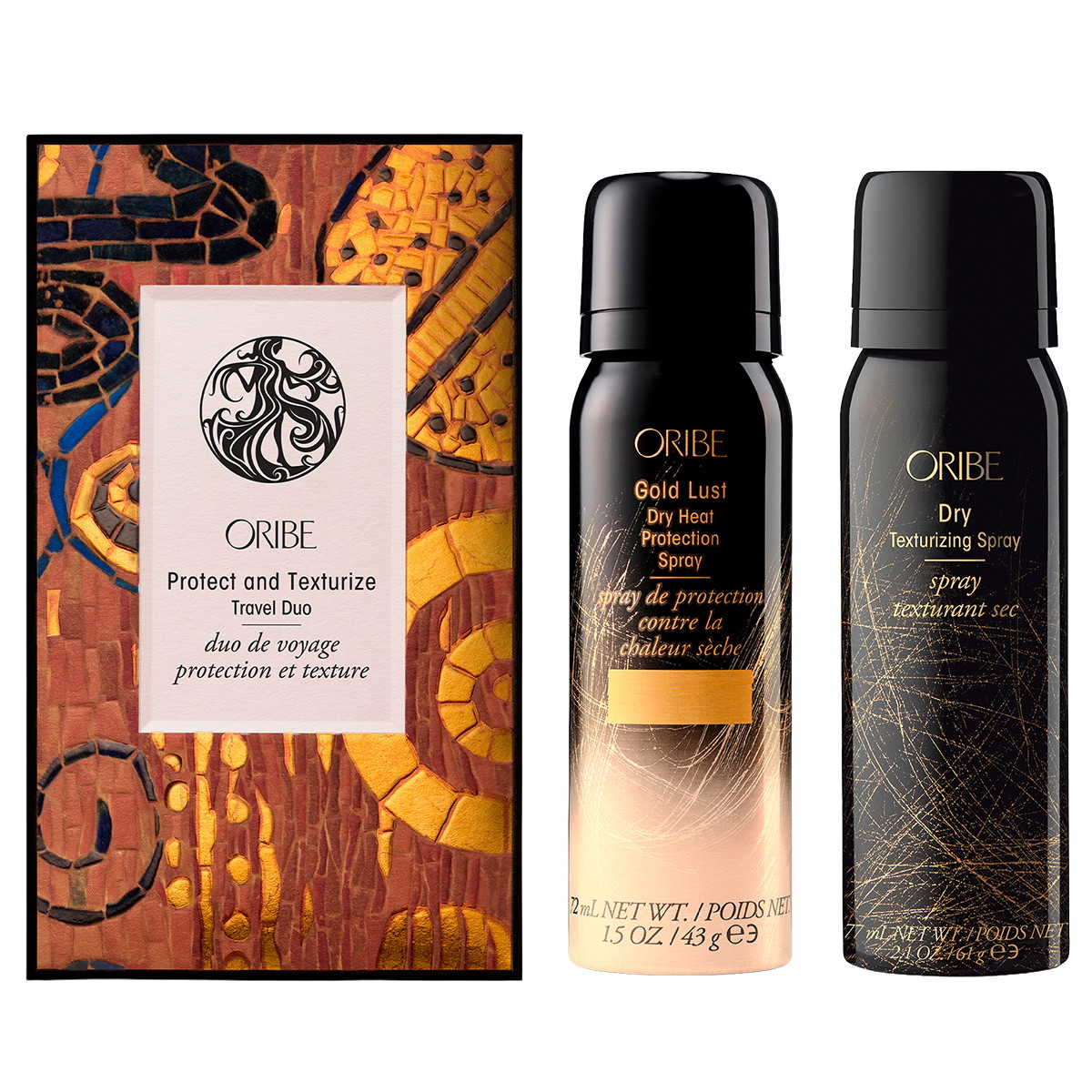 Holiday Value-Set Protect & Texturize Travel (Protection Spray 72ml + Texturizing Spray 77ml)