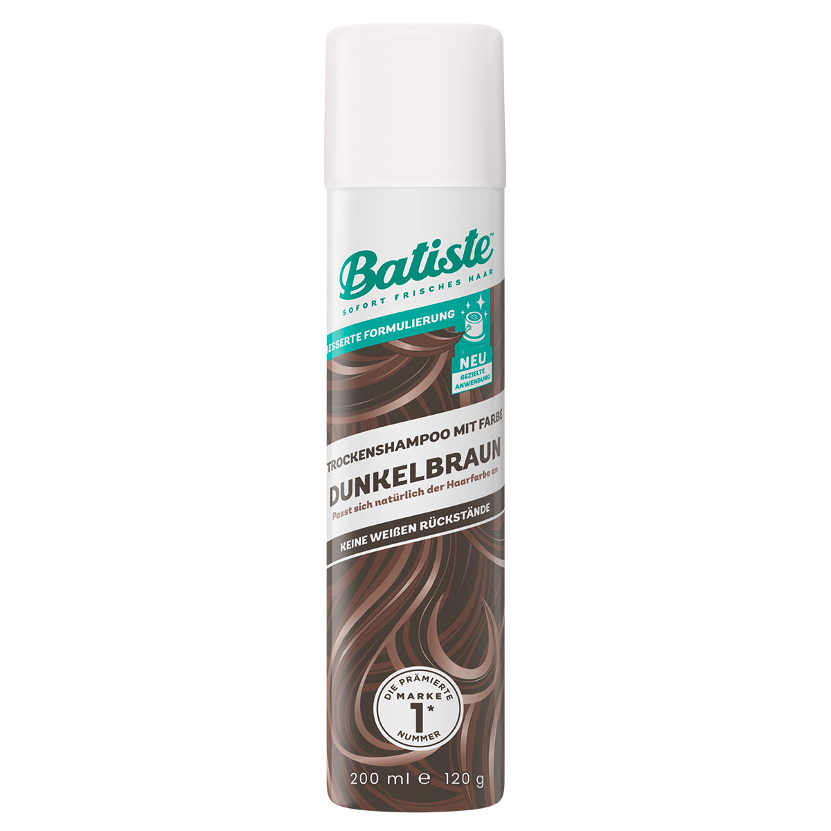 Coloured dry shampoo – dark brown