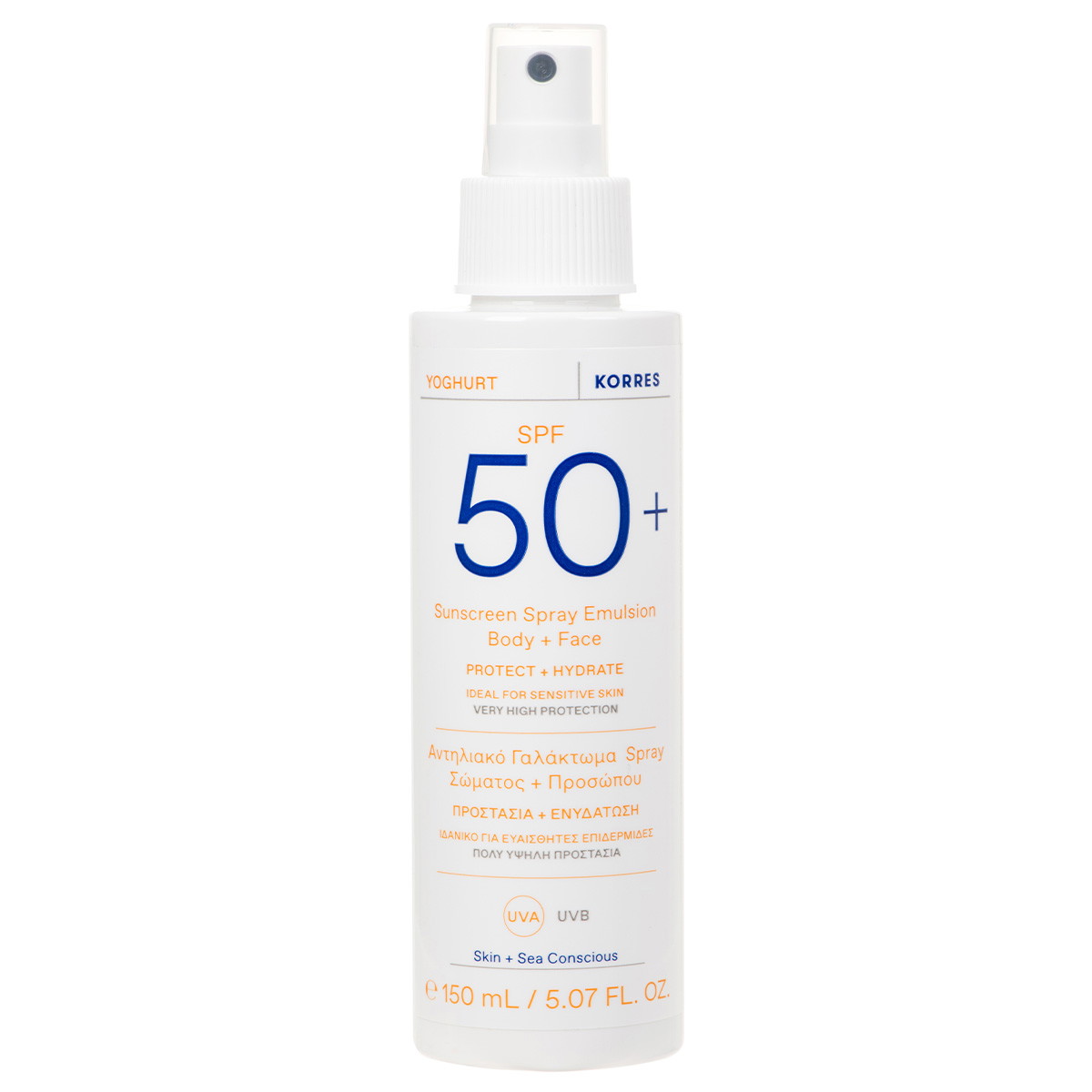 Yoghurt Sunscreen Spray Emulsion Body + Face SPF 50+