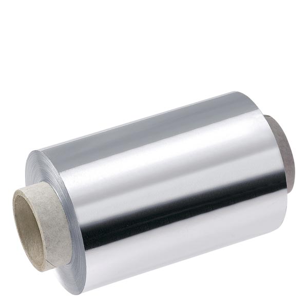 Aluminum hair foil silver