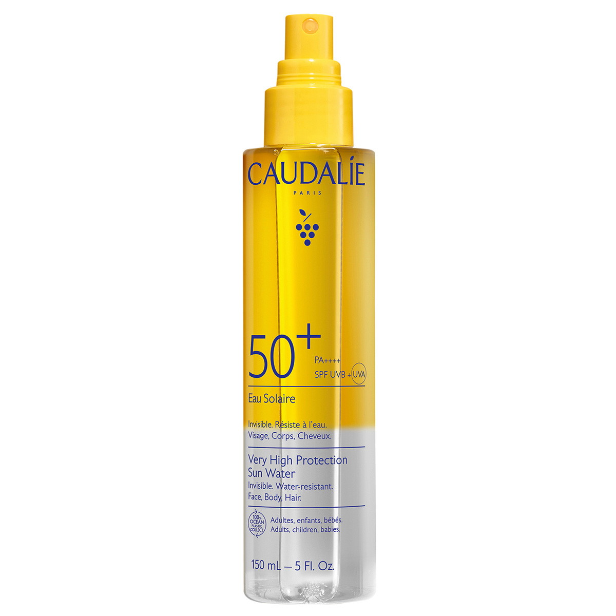 Loción solar FPS 50+ de muy alta protección