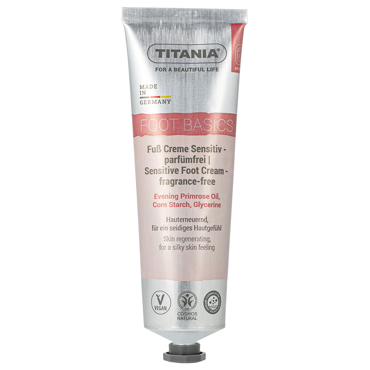 Crema para pies sensibles - sin perfume