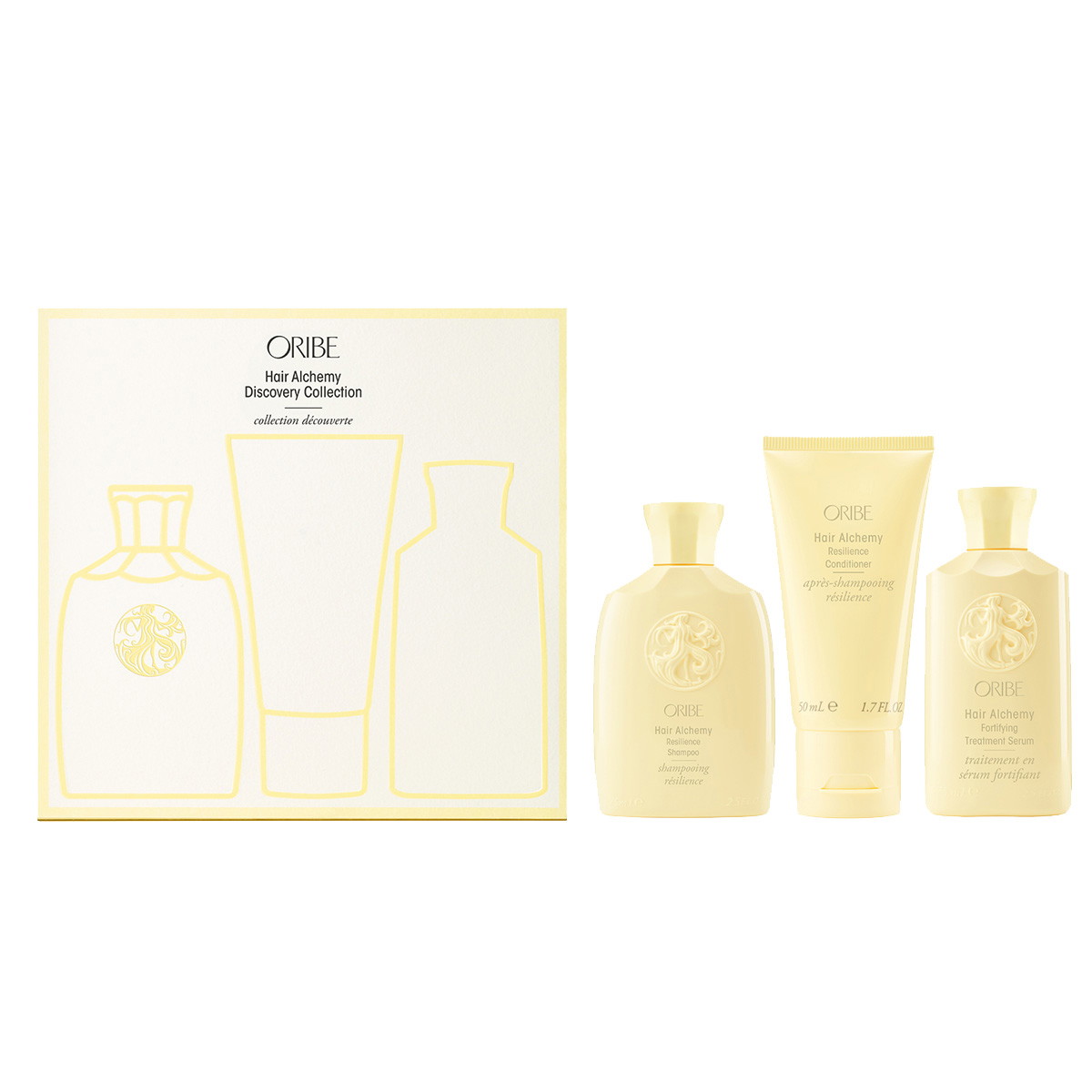 Hair Alchemy Coffret Discovery Collection (shampoing 75 ml + après-shampoing 50 ml + sérum 75 ml)