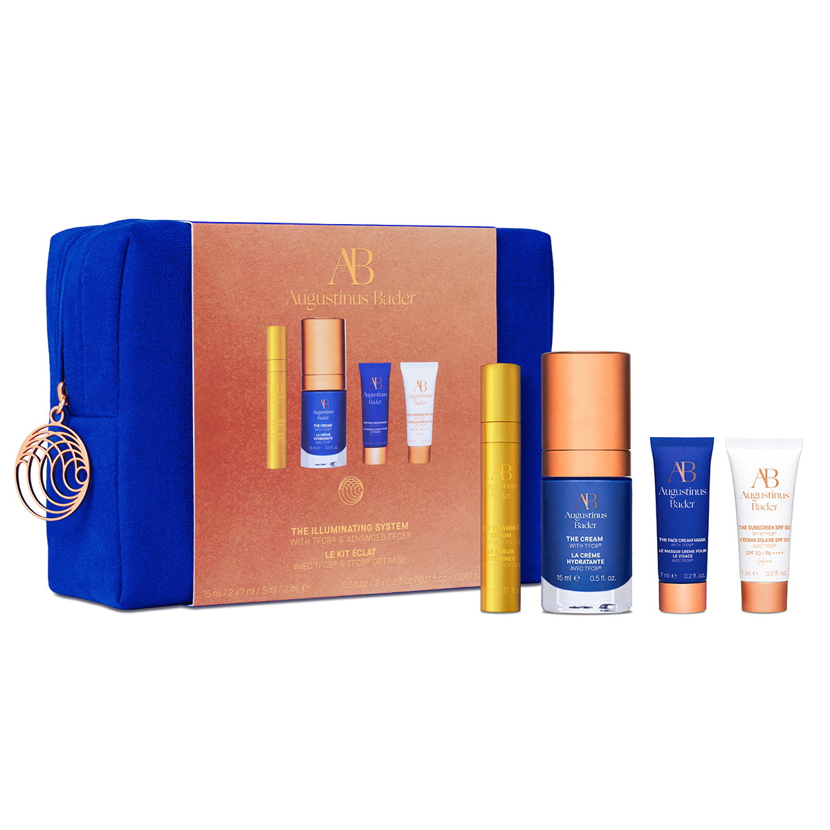 The Illuminating System (Cream 15ml + Serum 7ml + Mask 7ml + Sunscreen 7ml)
