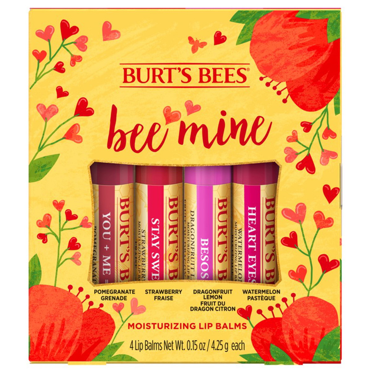 Bee Mine Lip Balm 4-Pack