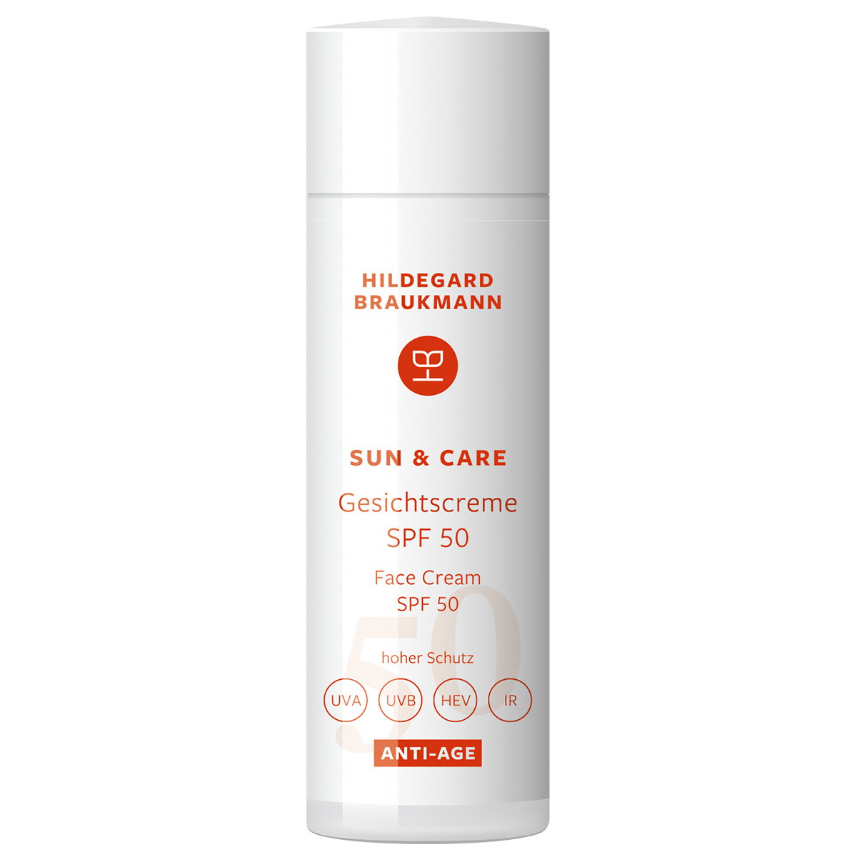 sun & care Crema facial antiedad SPF 50