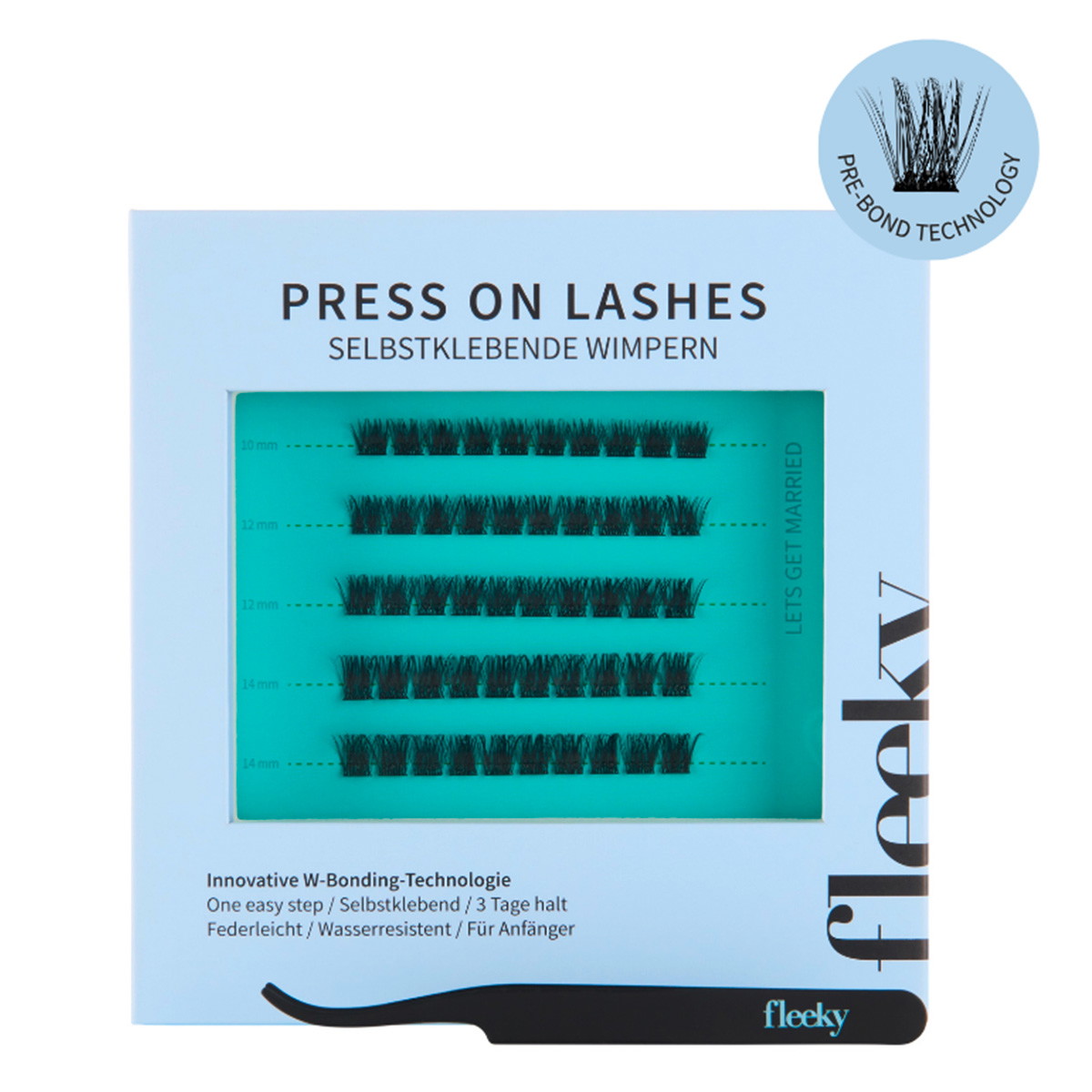 Press-On Lashes Glam – Let's Get Married