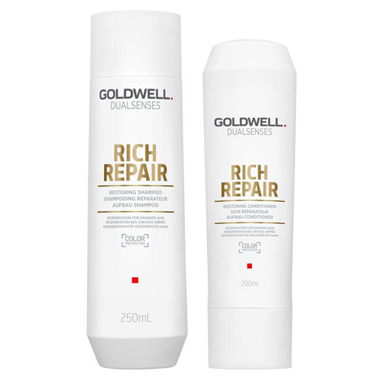 Dualsenses Rich Repair Restoring Set (Shampoo 250ml + Conditioner 200ml)