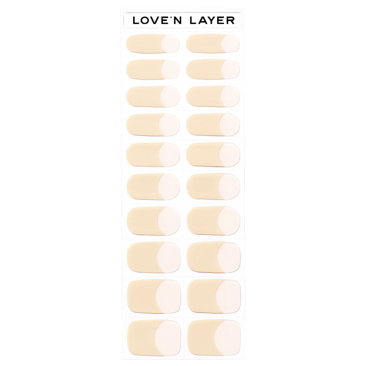 French Manicure Layers Pale